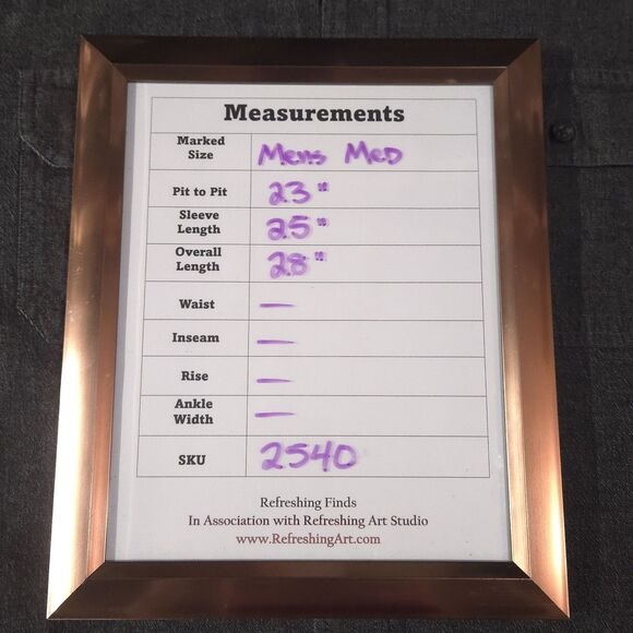 Black Denim Long Sleeve Shirt MensM Button Collared Lightweight Western Grunge - Picture 2 of 16